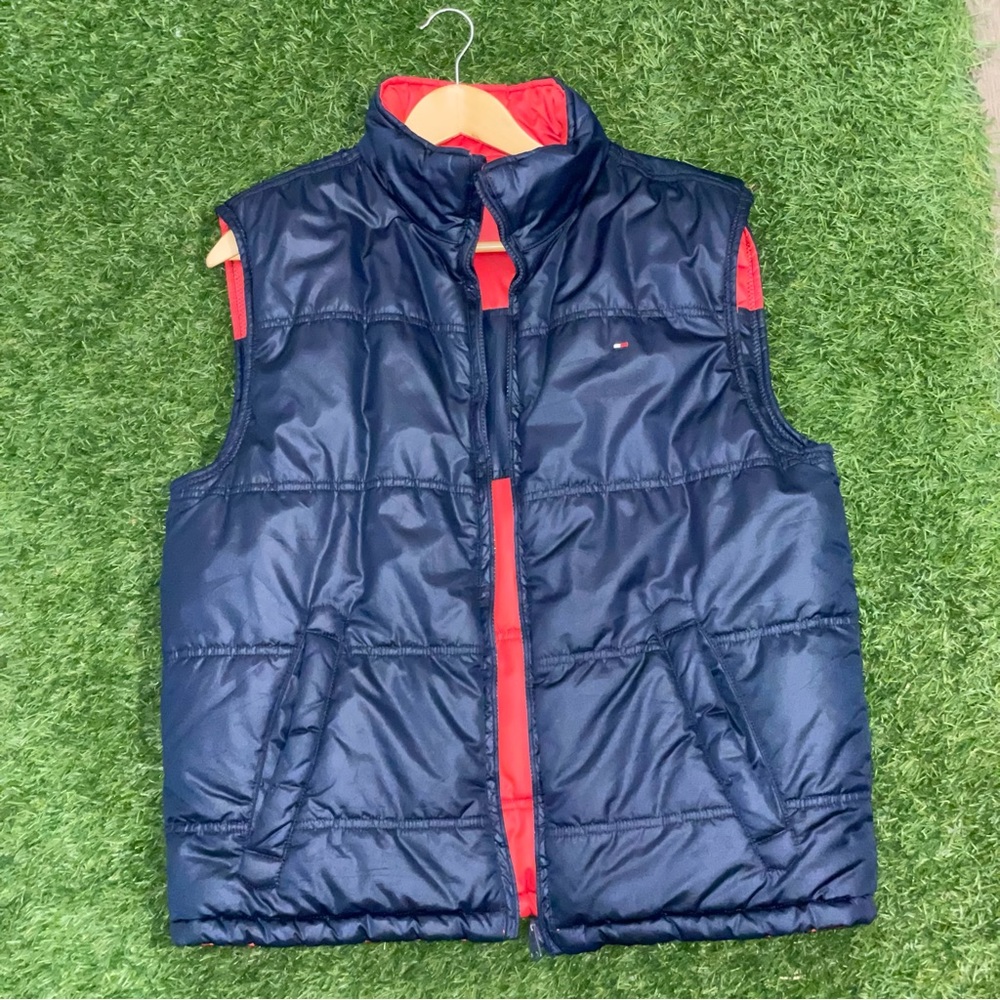 Tommy Hilfiger mens bleu gilet sz M